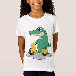 Crocodile Scooter T-Shirt