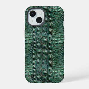 Crocodile Skin Pattern iPhone 15 Case