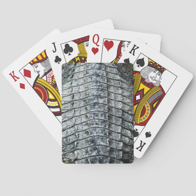 Crocodile Skin  Playing Cards (Back)