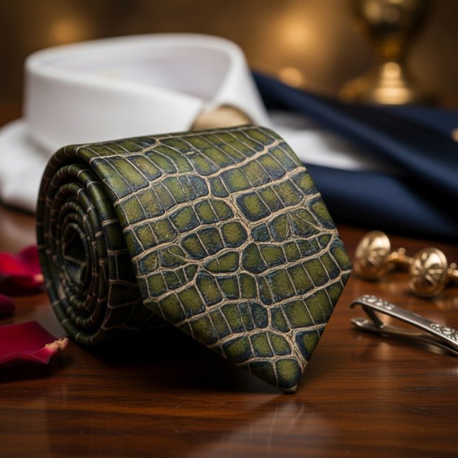 Crocodile Skin  Tie (Creator Uploaded)