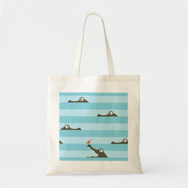Crocodile Tote Bag (Front)