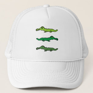 Crocodile Trucker Hat