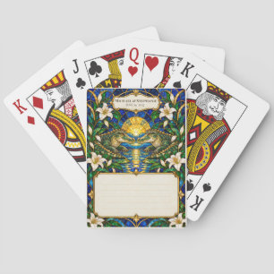 Crocodile Wedding Guest Book Signing Deck Playing Cards