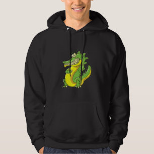 Crocodile With Braces Hoodie