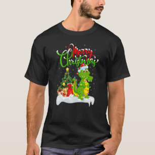 Crocodile  Xmas Decorations Santa Crocodile Christ T-Shirt
