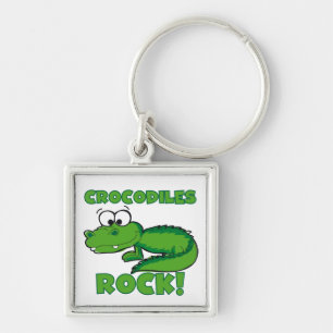 Crocodiles Rock Key Ring