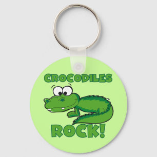 Crocodiles Rock Key Ring