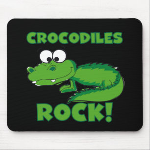 Crocodiles Rock Mouse Pad