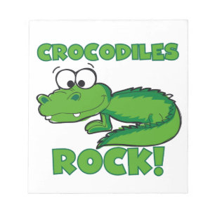 Crocodiles Rock Notepad