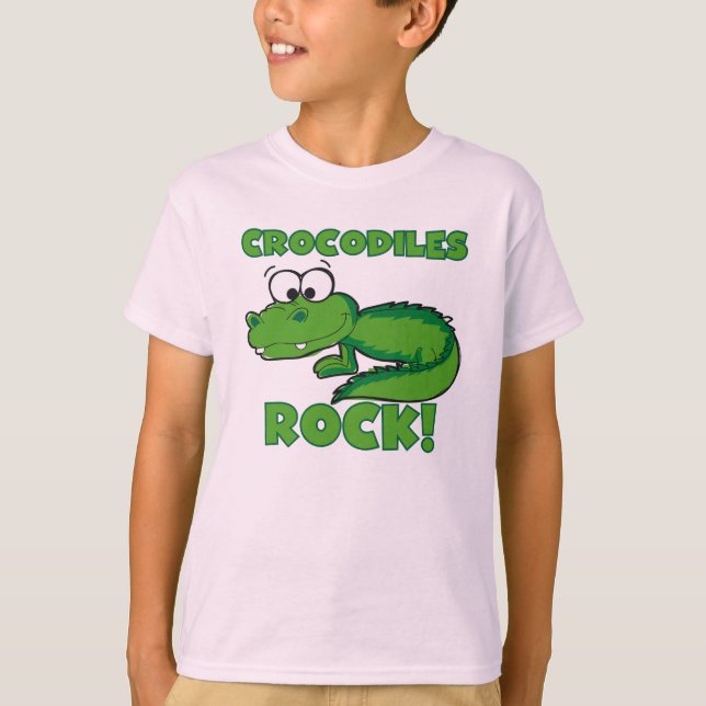 Crocodiles Rock T-Shirt (Front)
