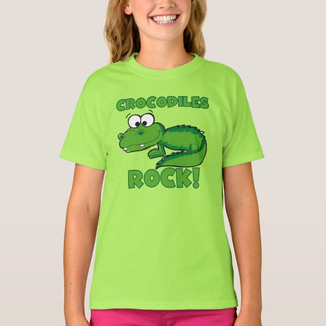 Crocodiles Rock T-Shirt (Front)