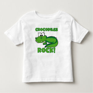 Crocodiles Rock Toddler T-Shirt