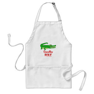 Crocodiles Rule Standard Apron