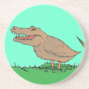 Crocoduck Coaster in colour!