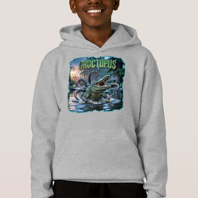 Croctopus Photographic – Crocodile Octopus Scary (Front)