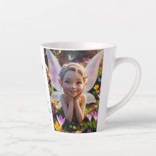 Crocus Fairy Latte Mug