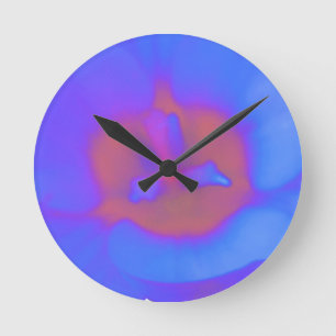 Crocus Flower Hot and Cold Wall Clock