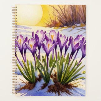 Crocus Flower Planner