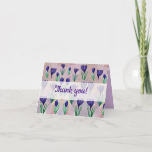Crocus flowers  cards