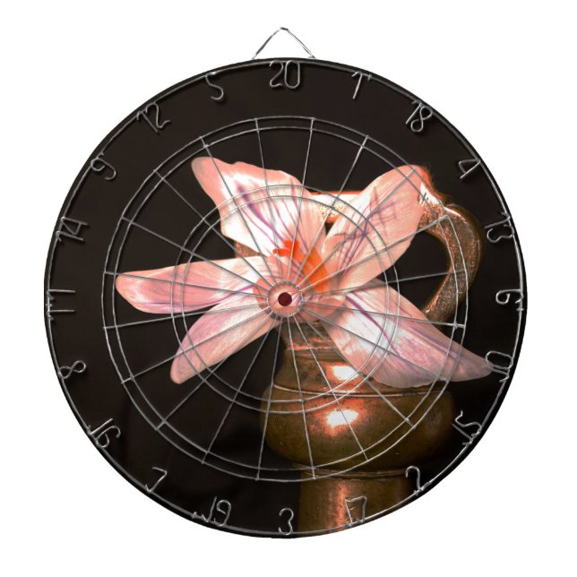 Crocus Flowers Dartboard (Front)