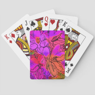 CROCUS FLOWERS  PLAYING CARDS