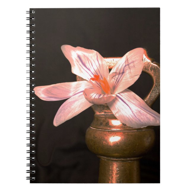 Crocus Flowers Spiral Notebook (Front)