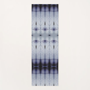 Crocus Ikat 6 Fog Yoga Mat