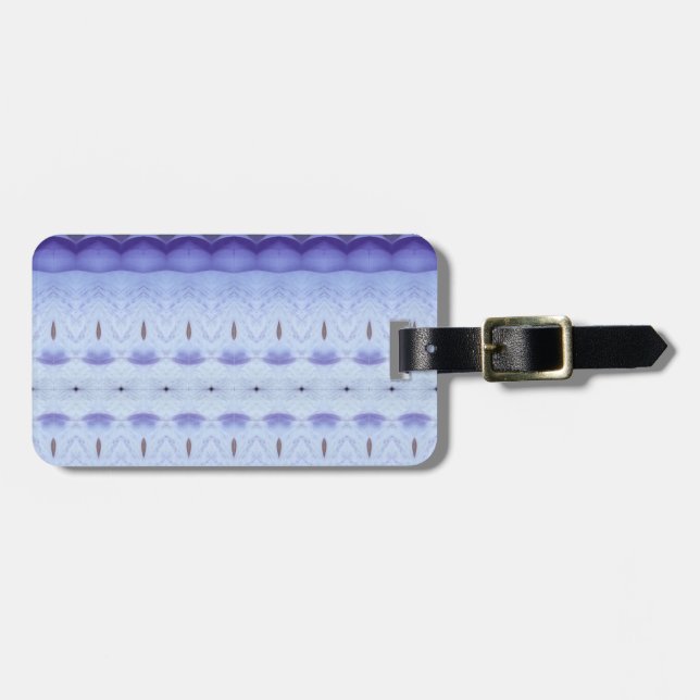 Crocus Ikat 6  Luggage Tag (Front Horizontal)