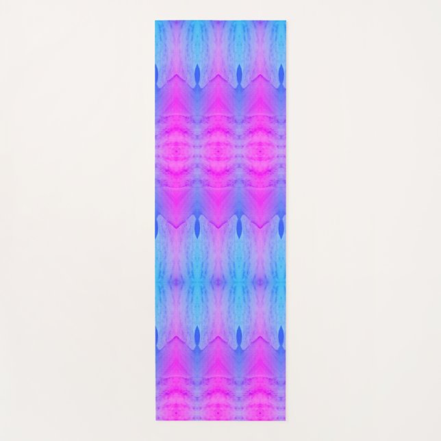 Crocus Ikat 9 Miami Yoga Mat (Front)