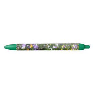 Crocus Multicolor Spring Flowers Green Pen