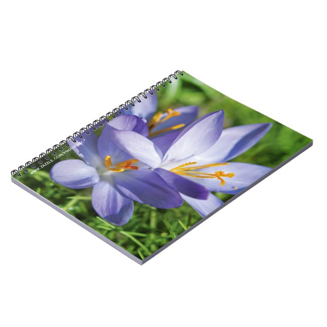 Crocus Spiral Notebook (Left Side)