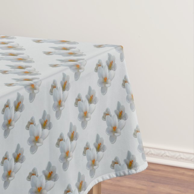 Crocus Tablecloth Festive Easter Flower Tablecloth (In Situ)
