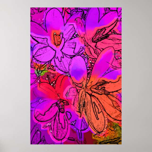 CROCUSES POSTER (Front)