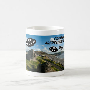 Croeso i Abersytwyth with some extraterrestrial vi Coffee Mug