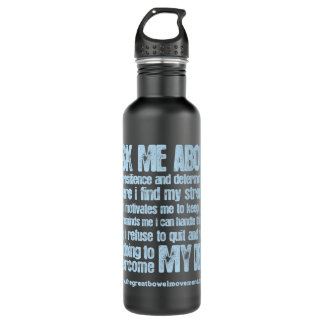 Crohns and Colitis Empowerment 710 Ml Water Bottle