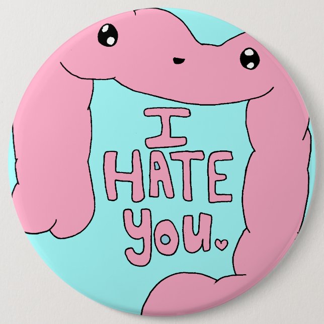 Crohn's and Colitis Happy Colon Button (Front)