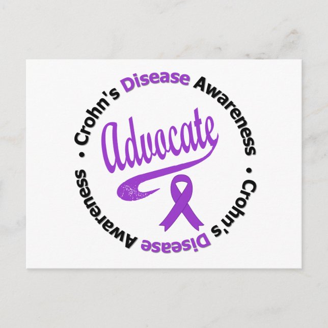Crohns Disease Advocate Postcard (Front)