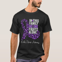Crohn's Disease Awareness Month Purple Ribbon