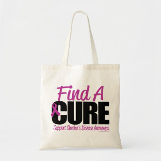 Crohn's Disease Find A Cure Tote Bag