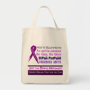 Crohn's Disease Humour Tote Bag