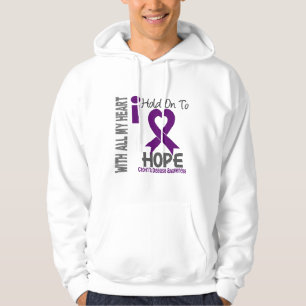 Crohns Disease I Hold On To Hope Hoodie