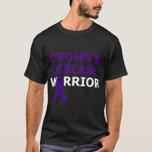 Crohn's Disease Warrior Awareness Faith T-Shirt