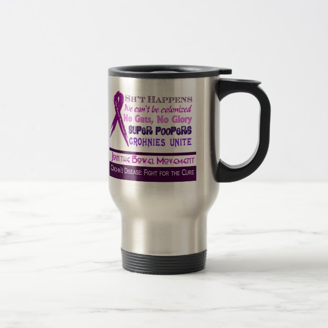 Crohn's Humour: "To Go" Cup (Right)