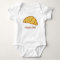 Croissant Baby Bodysuit