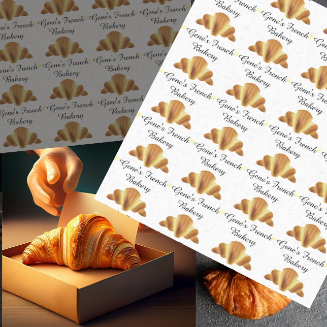 Croissant Bakery  Tissue Paper (Creator Uploaded)