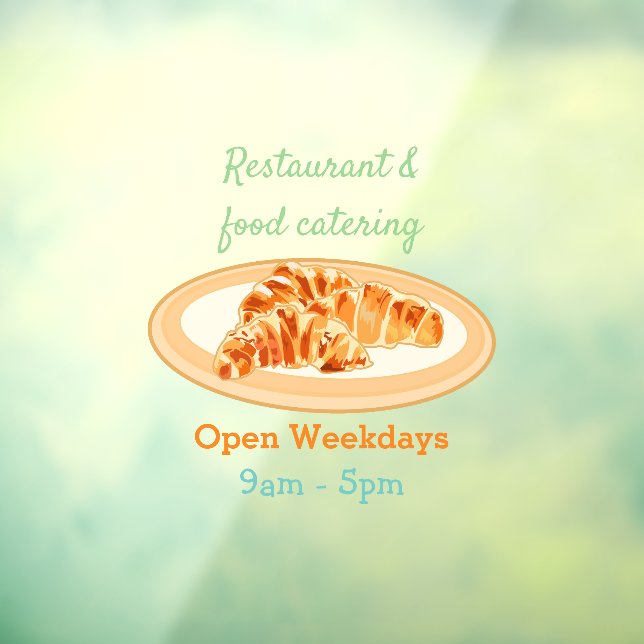 Croissant cartoon illustration  (Sheet 3)