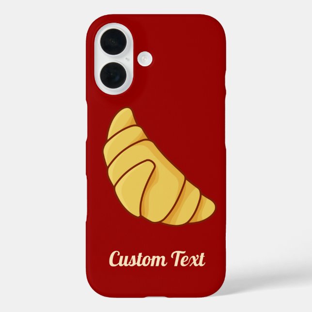 Croissant Case-Mate iPhone Case (Back)