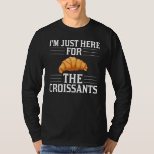 Croissant Chocolate Sandwiches Breakfast Bread T-Shirt
