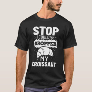 Croissant Chocolate Sandwiches Breakfast Bread T-Shirt