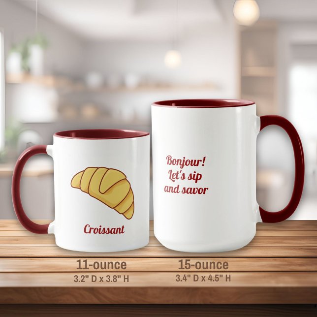 Croissant Coffee Mug (Creator Uploaded)